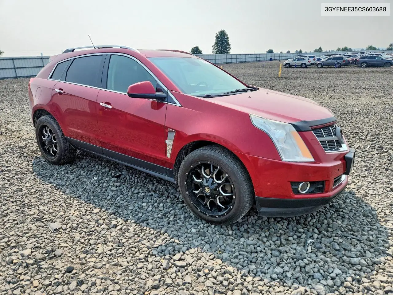 2012 Cadillac Srx Performance Collection VIN: 3GYFNEE35CS603688 Lot: 62075506