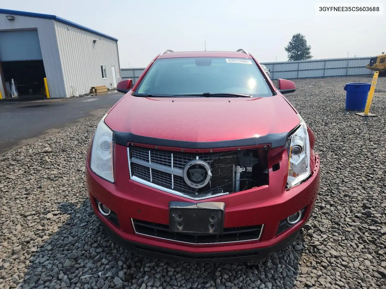 2012 Cadillac Srx Performance Collection VIN: 3GYFNEE35CS603688 Lot: 62075506