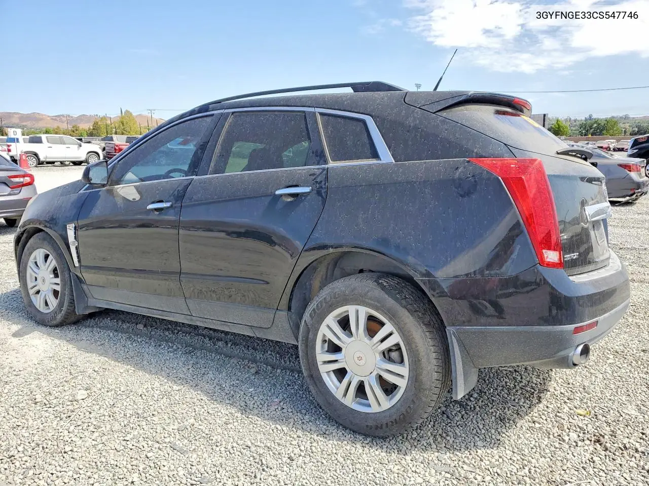 2012 Cadillac Srx VIN: 3GYFNGE33CS547746 Lot: 62126186