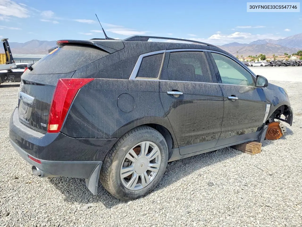 2012 Cadillac Srx VIN: 3GYFNGE33CS547746 Lot: 62126186