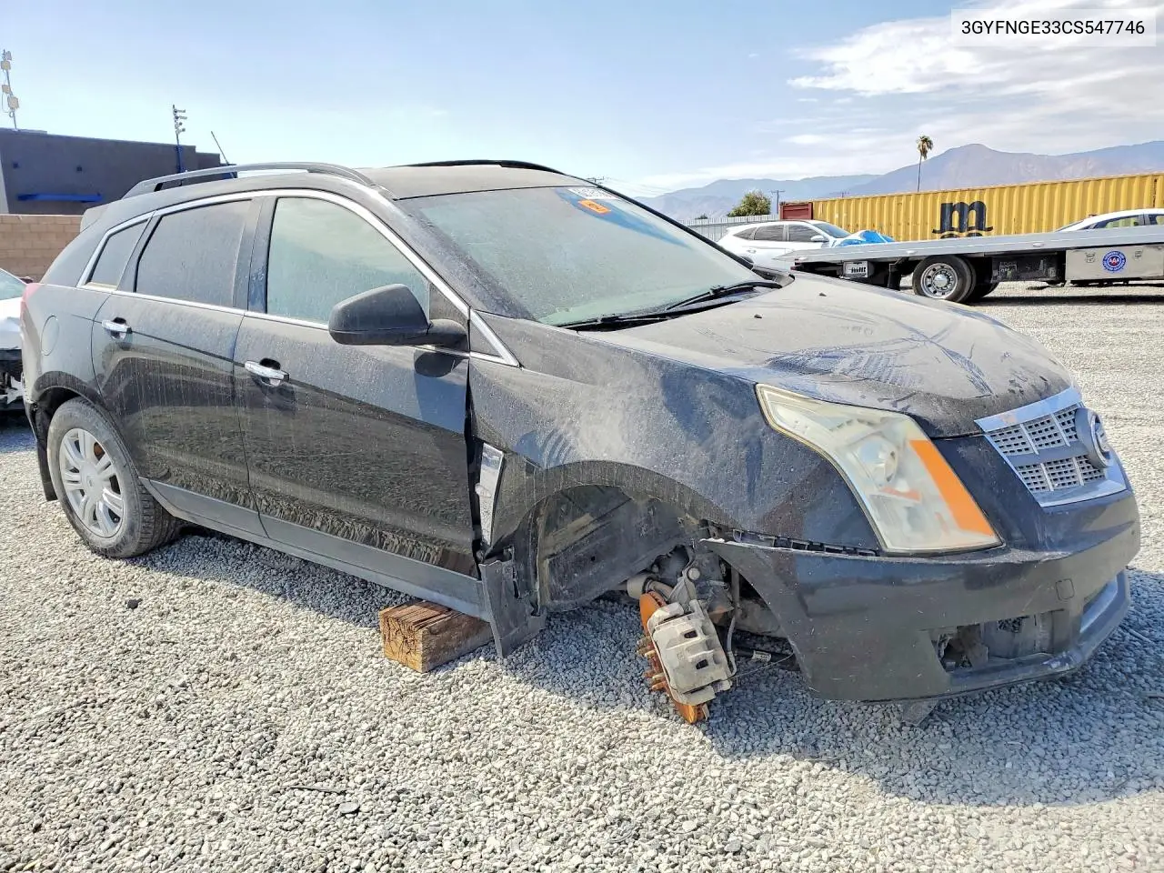 2012 Cadillac Srx VIN: 3GYFNGE33CS547746 Lot: 62126186