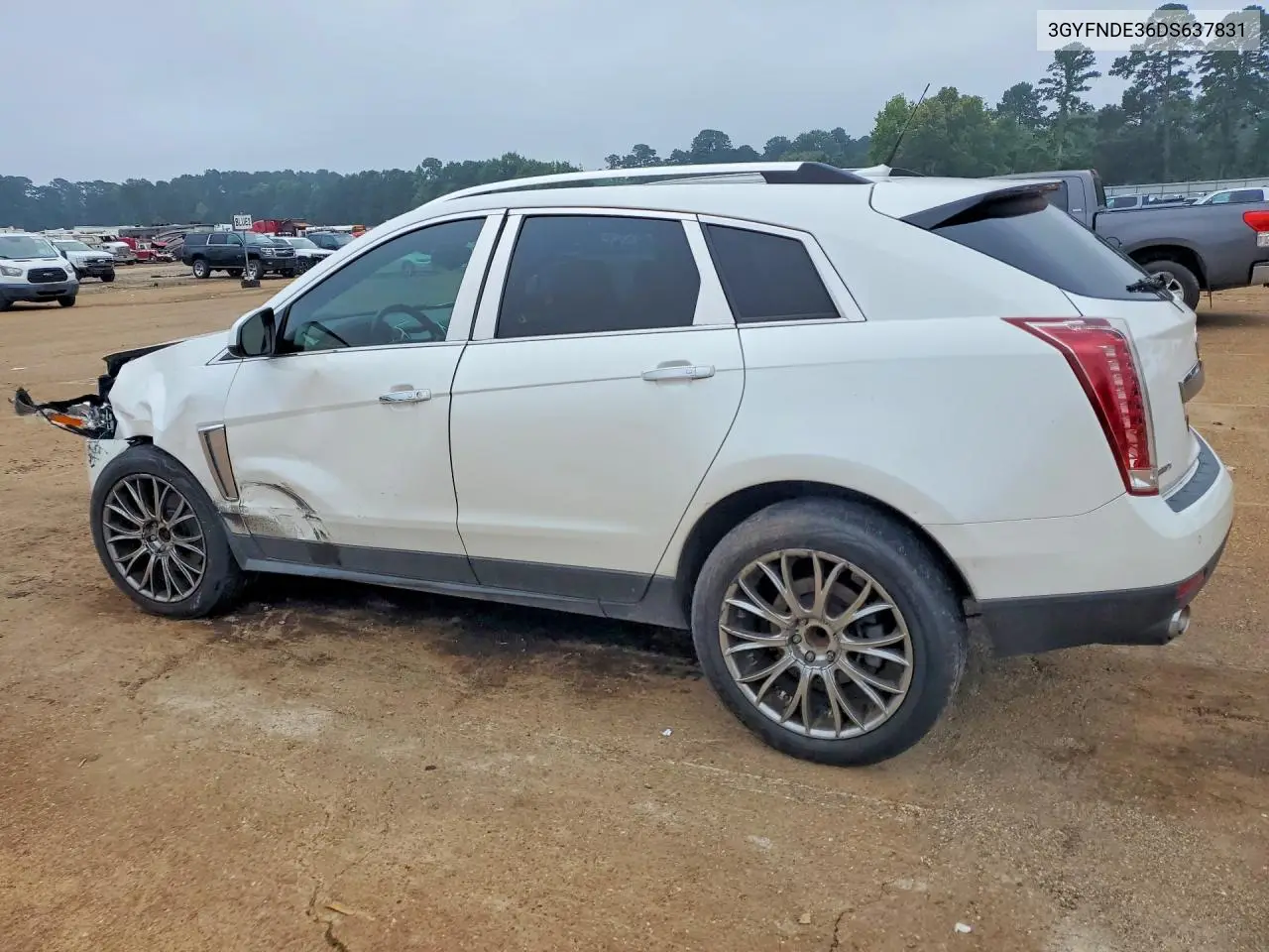 2013 Cadillac Srx Performance Collection VIN: 3GYFNDE36DS637831 Lot: 55858596
