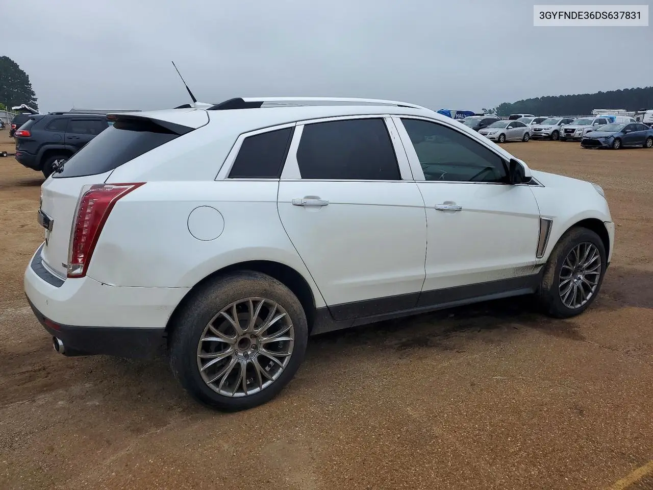 2013 Cadillac Srx Performance Collection VIN: 3GYFNDE36DS637831 Lot: 55858596