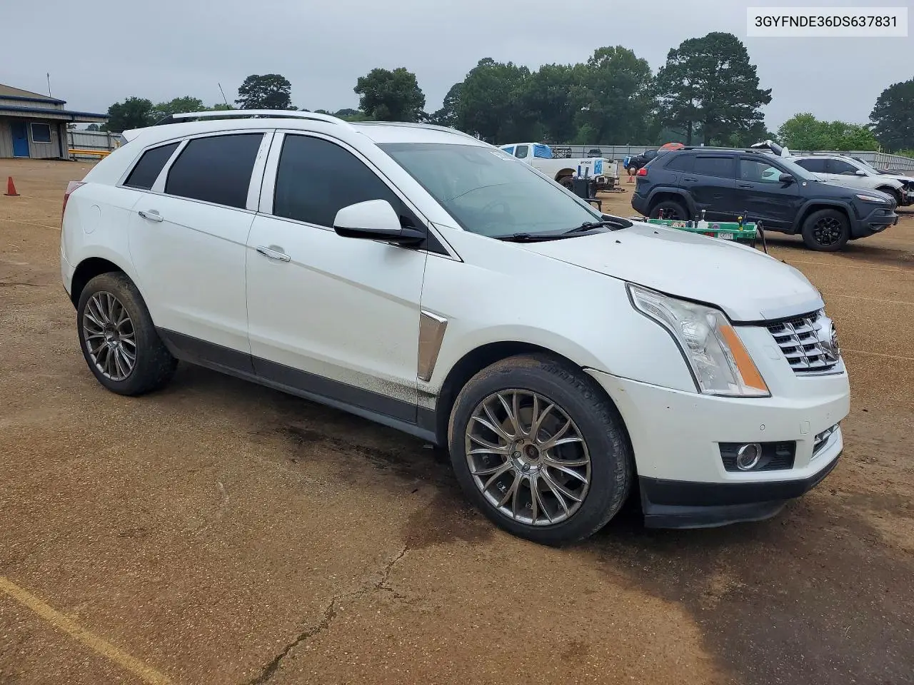 2013 Cadillac Srx Performance Collection VIN: 3GYFNDE36DS637831 Lot: 55858596