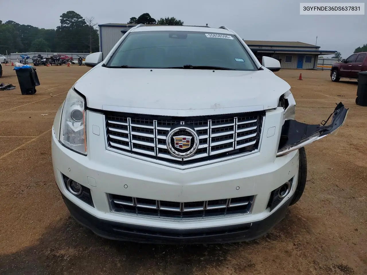 2013 Cadillac Srx Performance Collection VIN: 3GYFNDE36DS637831 Lot: 55858596