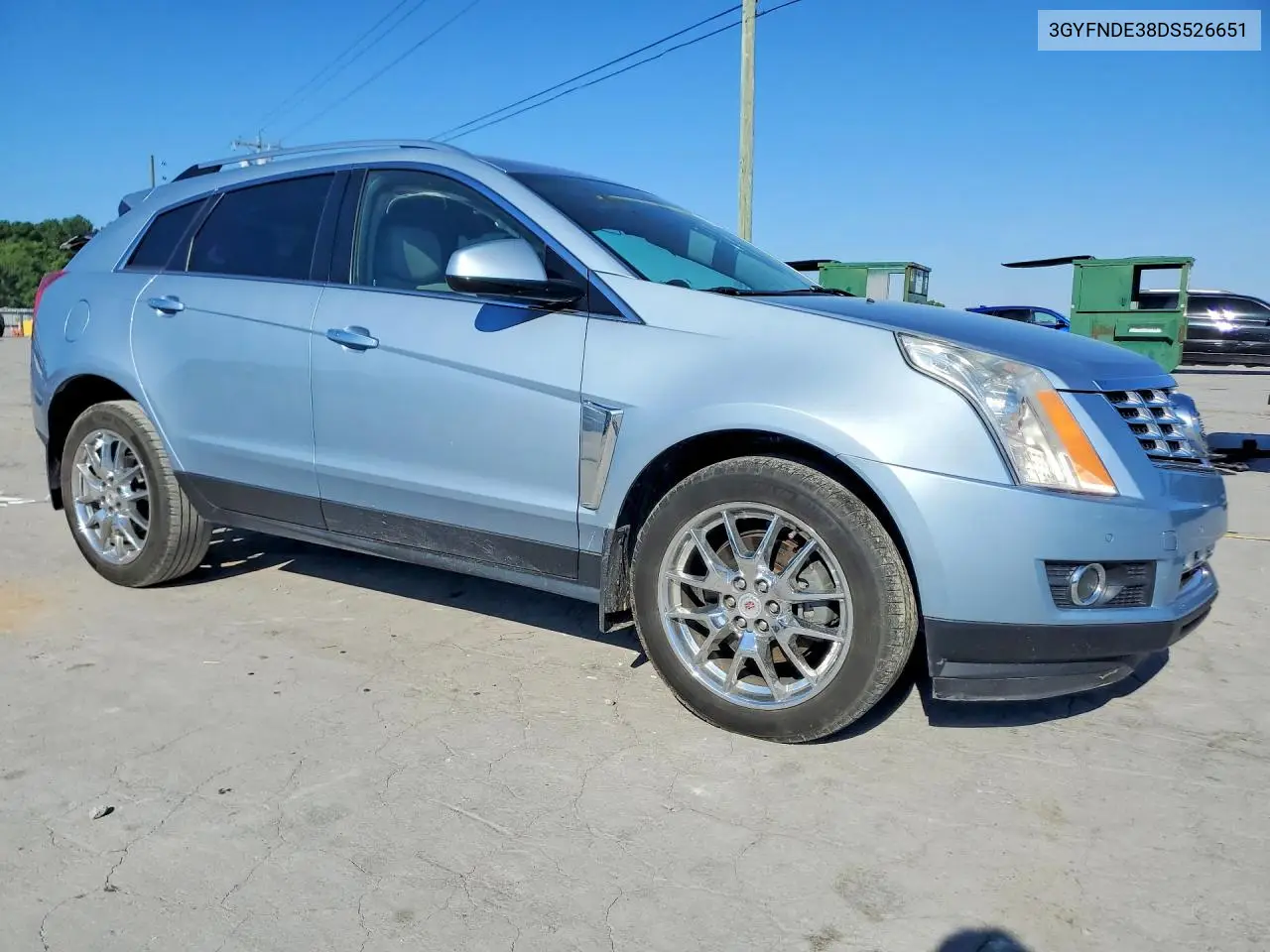 2013 Cadillac Srx Performance Collection VIN: 3GYFNDE38DS526651 Lot: 56048726