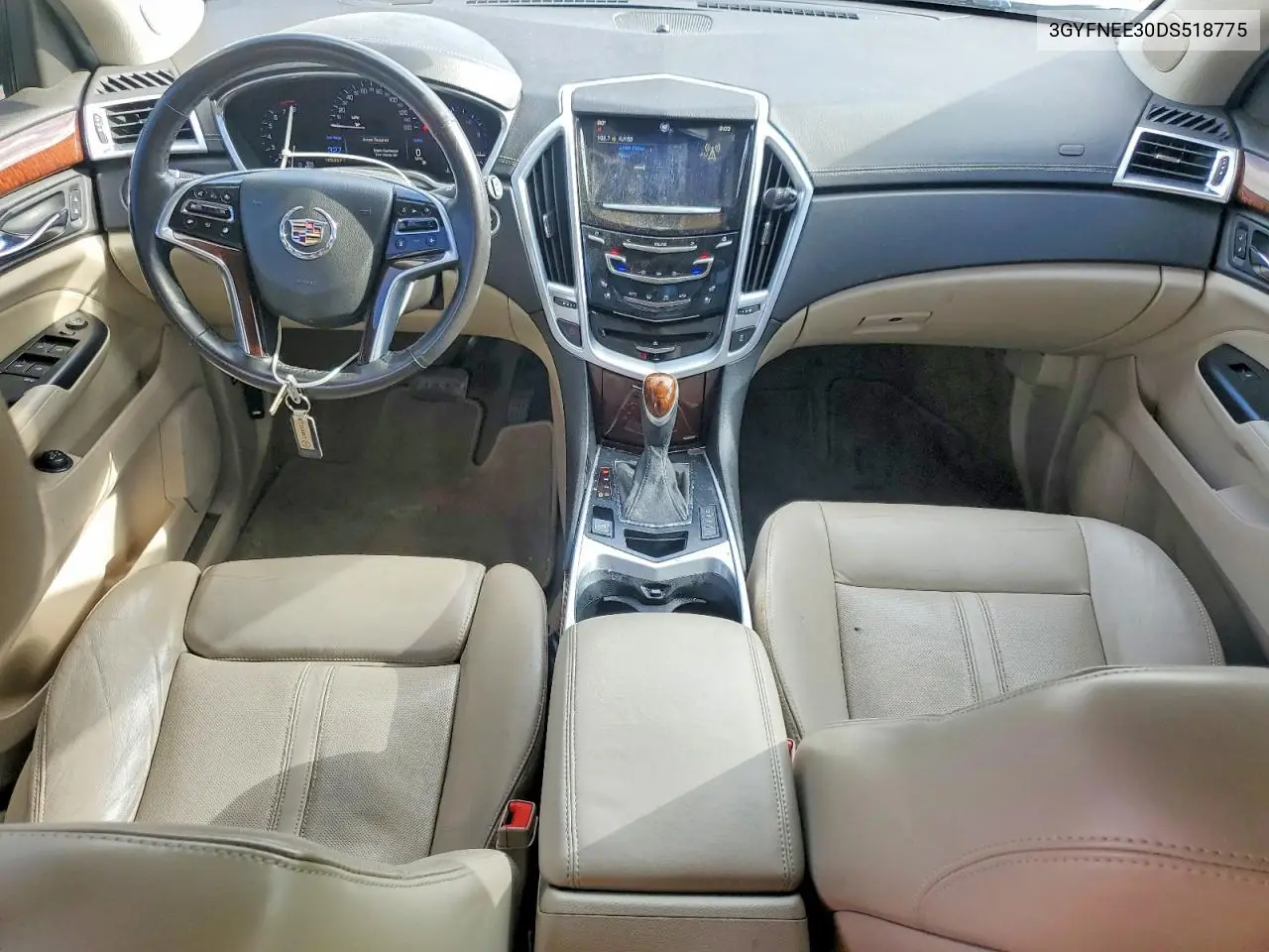 2013 Cadillac Srx Premium Collection VIN: 3GYFNEE30DS518775 Lot: 56912656
