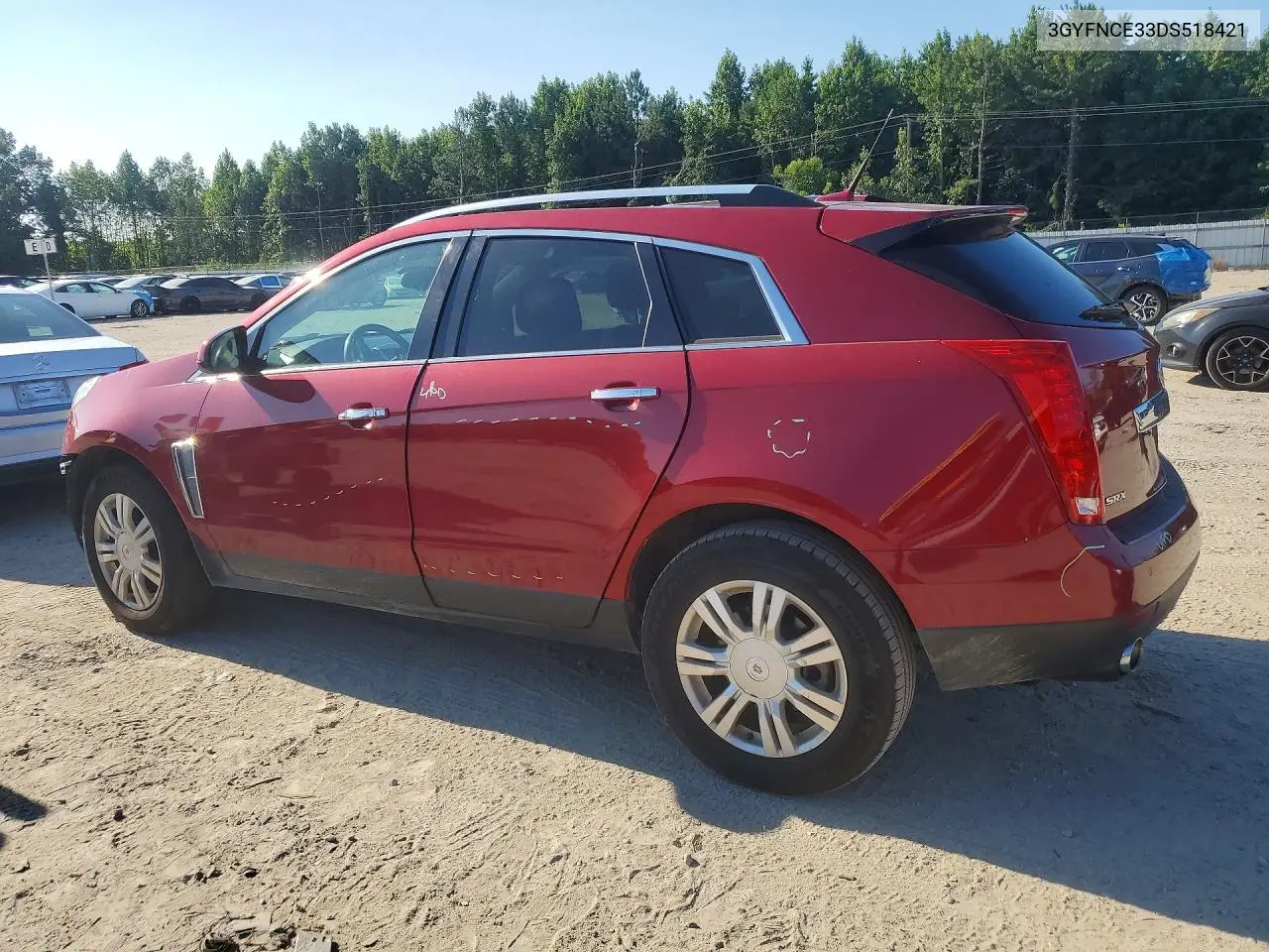 2013 Cadillac Srx Luxury Collection VIN: 3GYFNCE33DS518421 Lot: 57576986