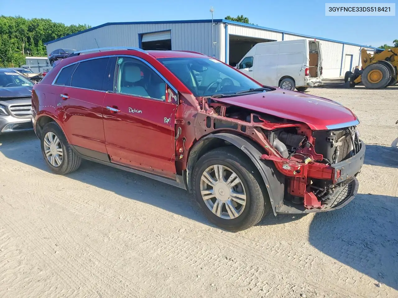 2013 Cadillac Srx Luxury Collection VIN: 3GYFNCE33DS518421 Lot: 57576986