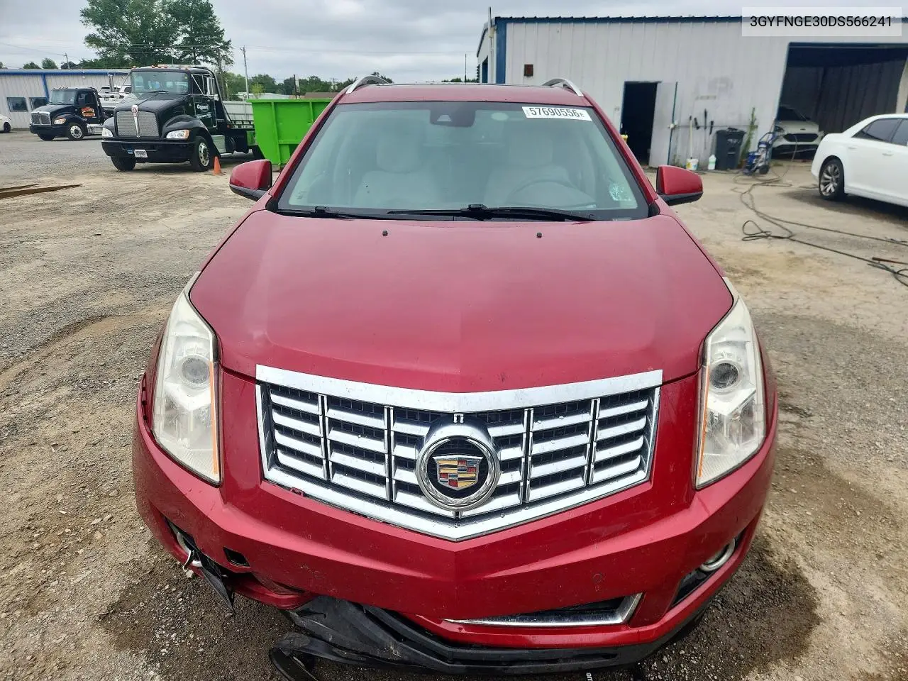 2013 Cadillac Srx Luxury Collection VIN: 3GYFNGE30DS566241 Lot: 57690556