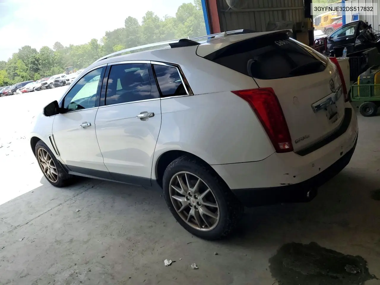 2013 Cadillac Srx Premium Collection VIN: 3GYFNJE32DS517832 Lot: 58987446