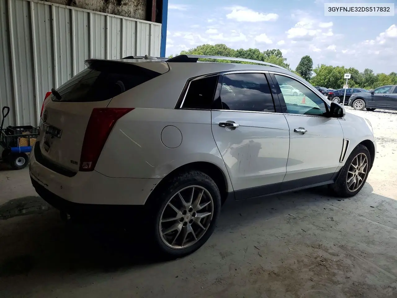 2013 Cadillac Srx Premium Collection VIN: 3GYFNJE32DS517832 Lot: 58987446