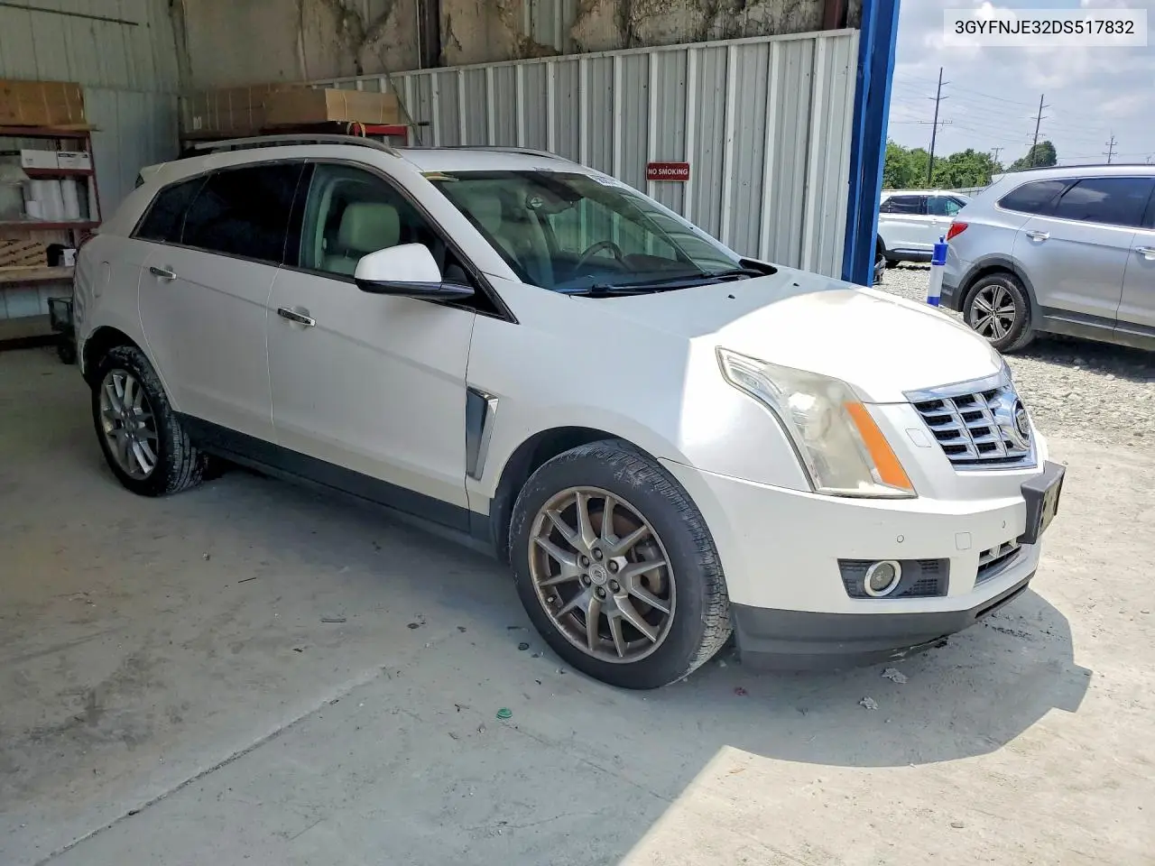 2013 Cadillac Srx Premium Collection VIN: 3GYFNJE32DS517832 Lot: 58987446