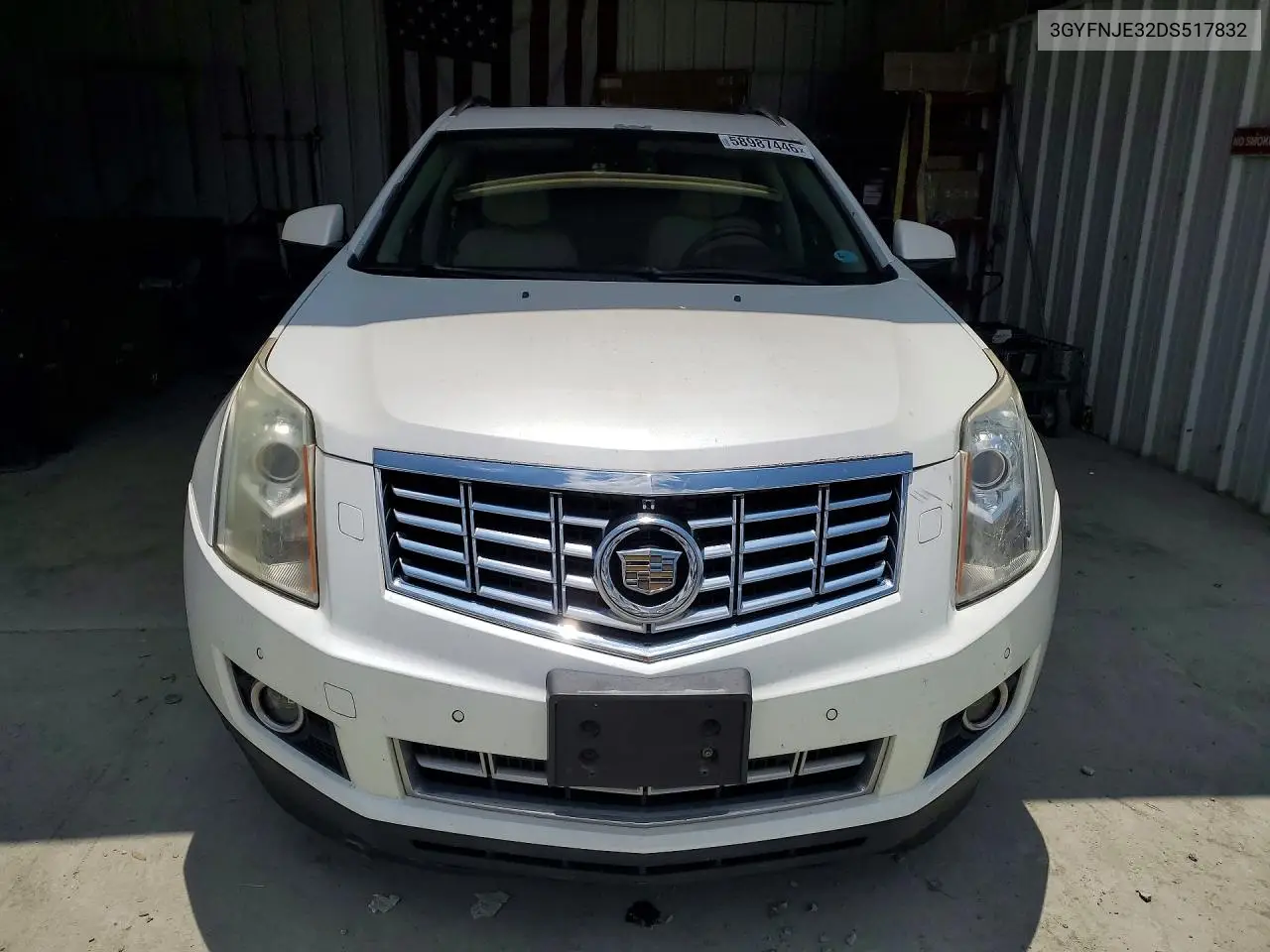 2013 Cadillac Srx Premium Collection VIN: 3GYFNJE32DS517832 Lot: 58987446