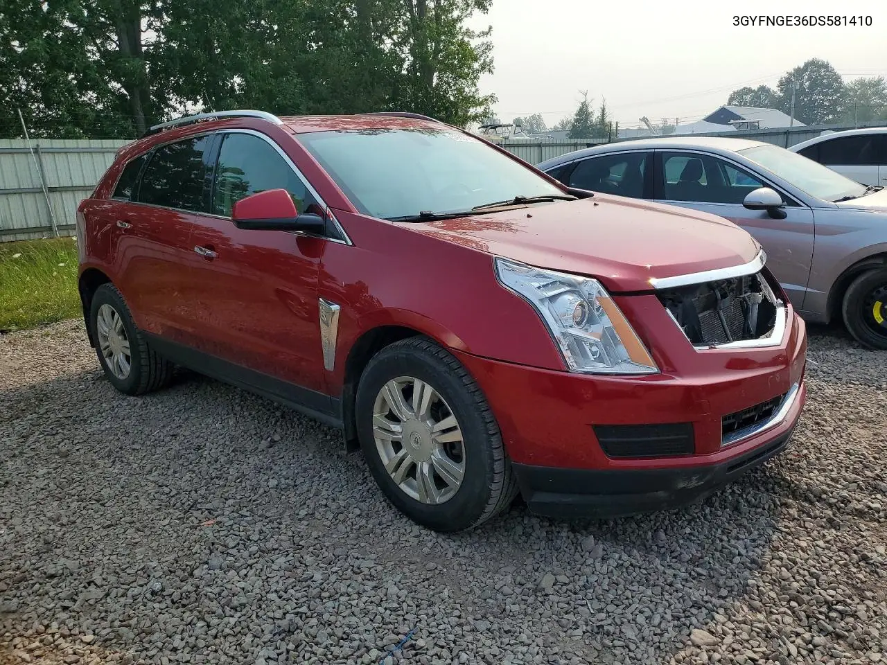 2013 Cadillac Srx Luxury Collection VIN: 3GYFNGE36DS581410 Lot: 59881256