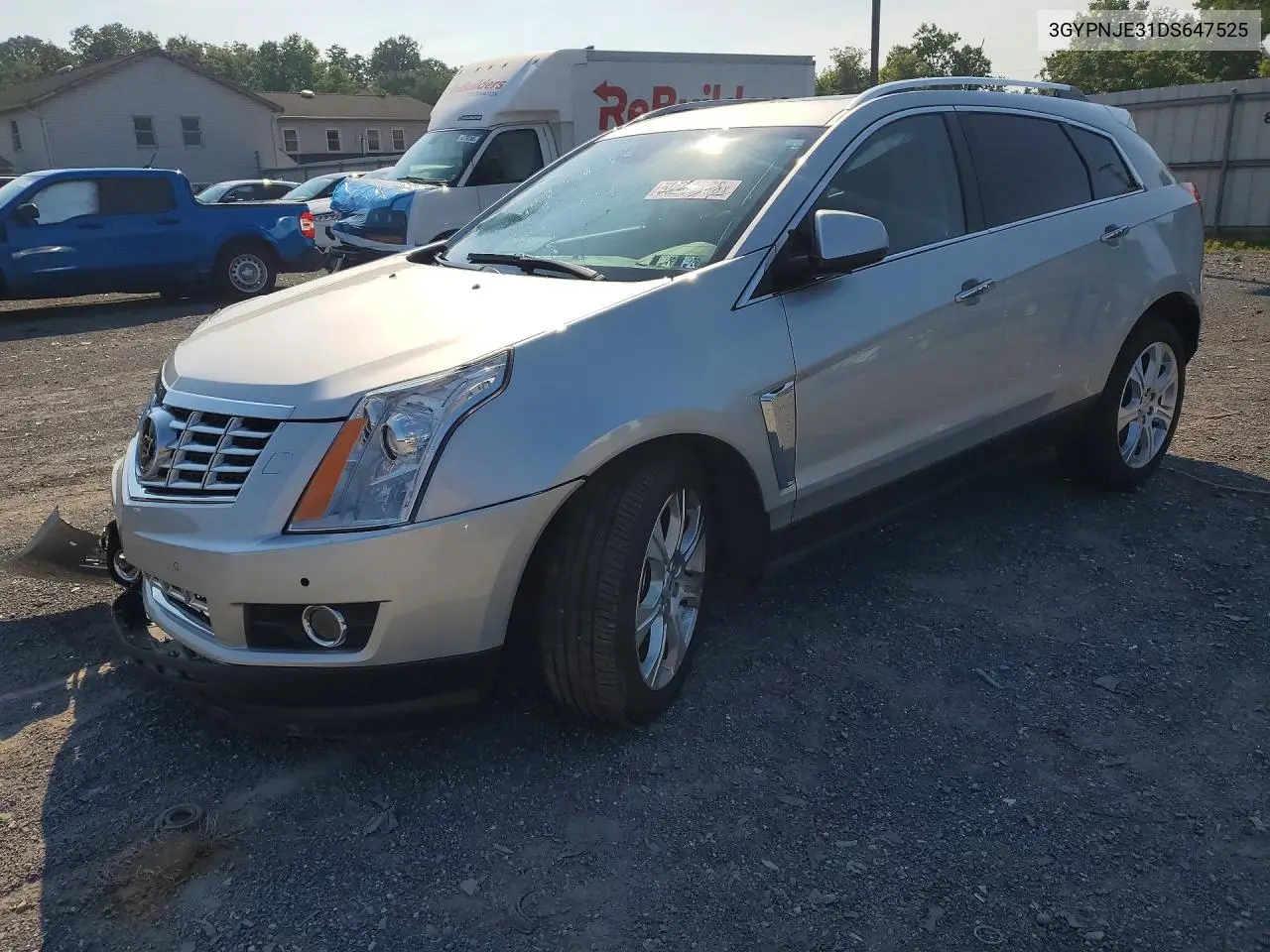 2013 Cadillac Srx Premium VIN: 3GYPNJE31DS647525 Lot: 59986796