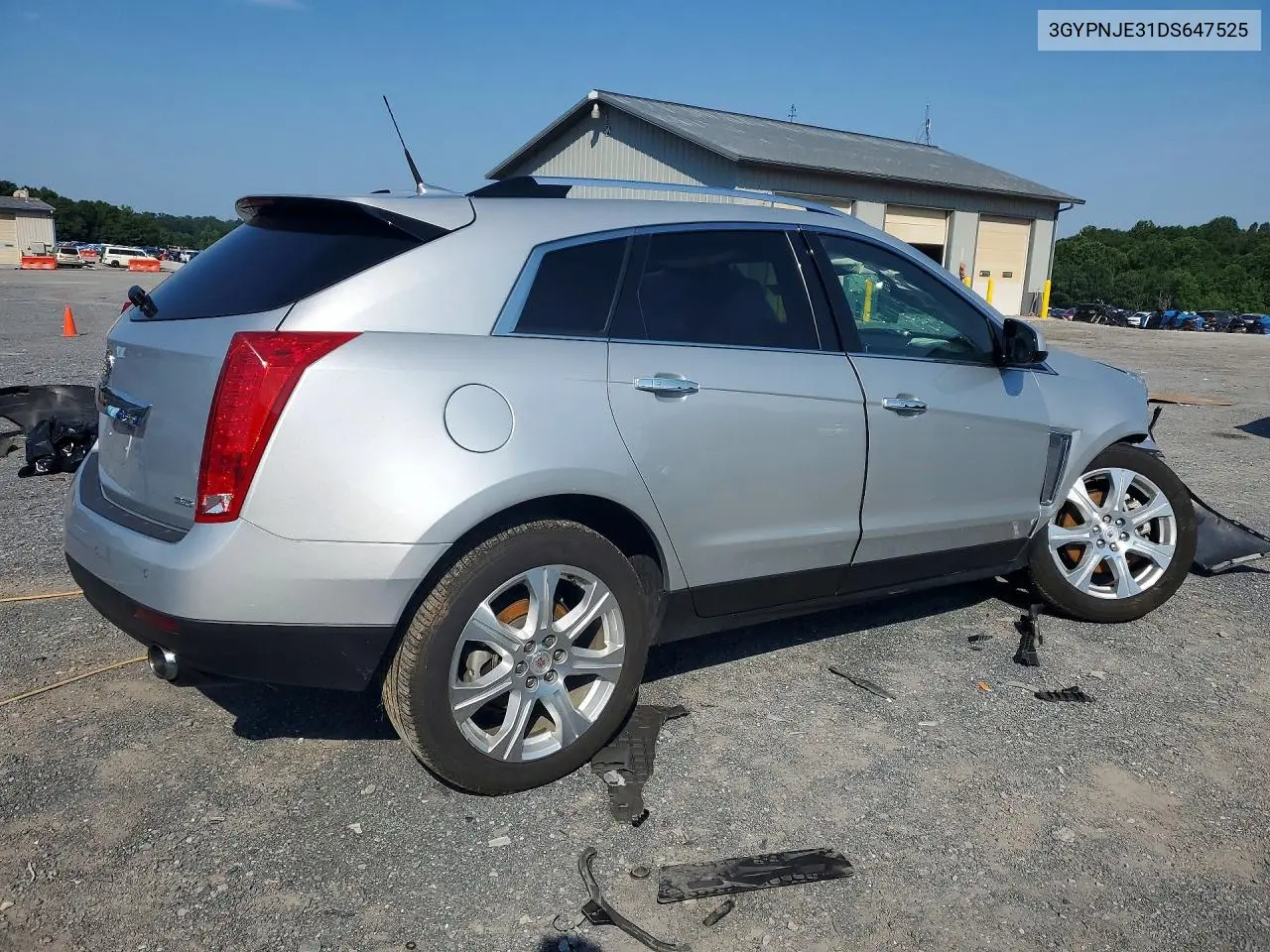2013 Cadillac Srx Premium VIN: 3GYPNJE31DS647525 Lot: 59986796