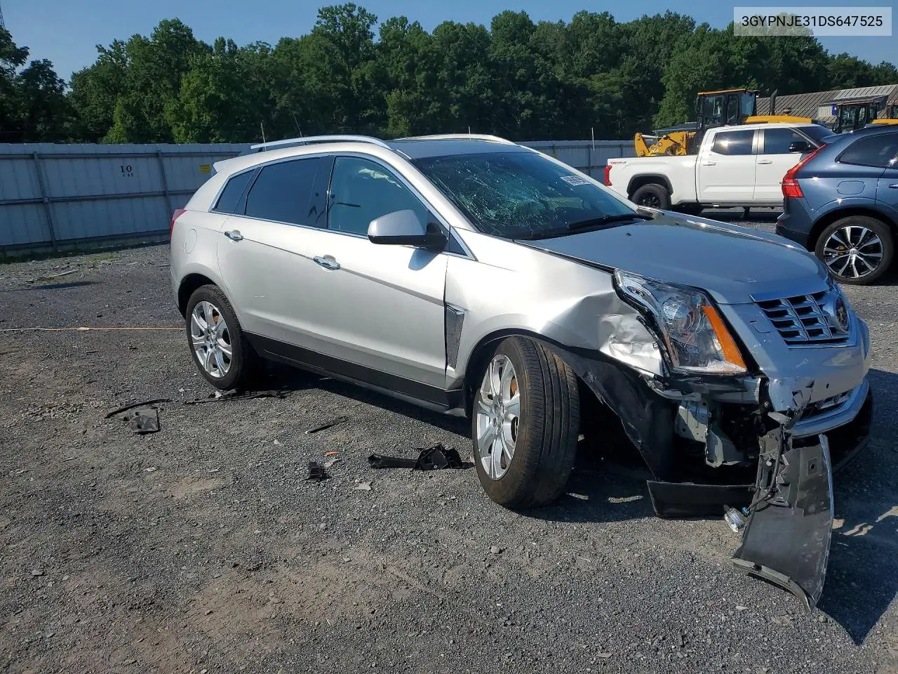2013 Cadillac Srx Premium VIN: 3GYPNJE31DS647525 Lot: 59986796