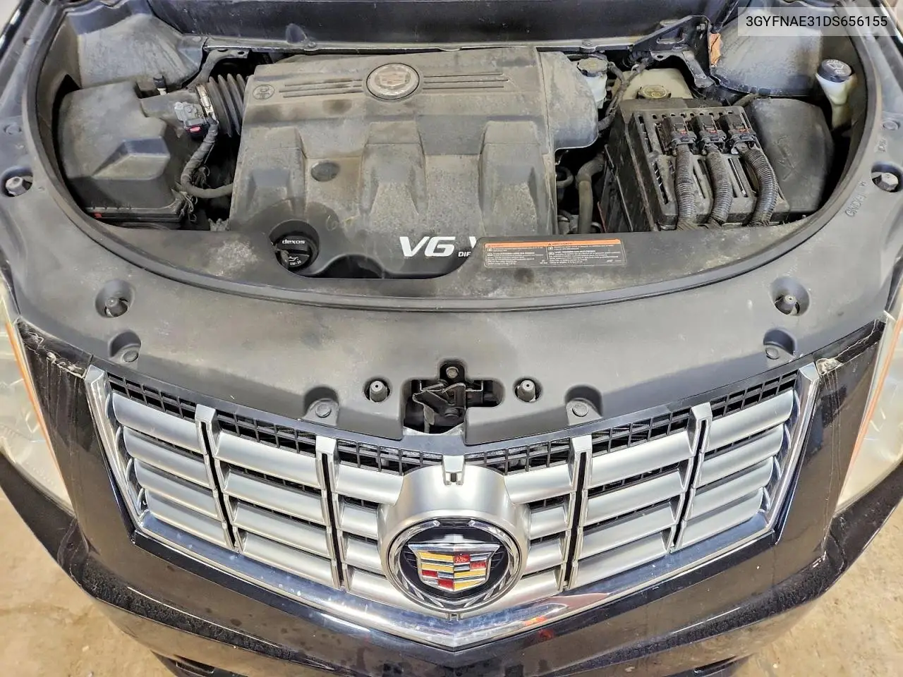 2013 Cadillac Srx VIN: 3GYFNAE31DS656155 Lot: 60370016