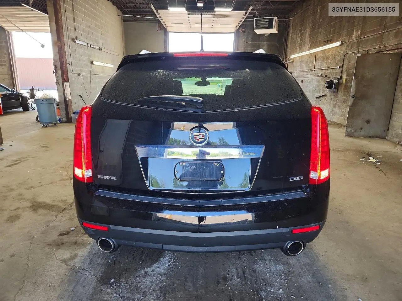 2013 Cadillac Srx VIN: 3GYFNAE31DS656155 Lot: 60370016