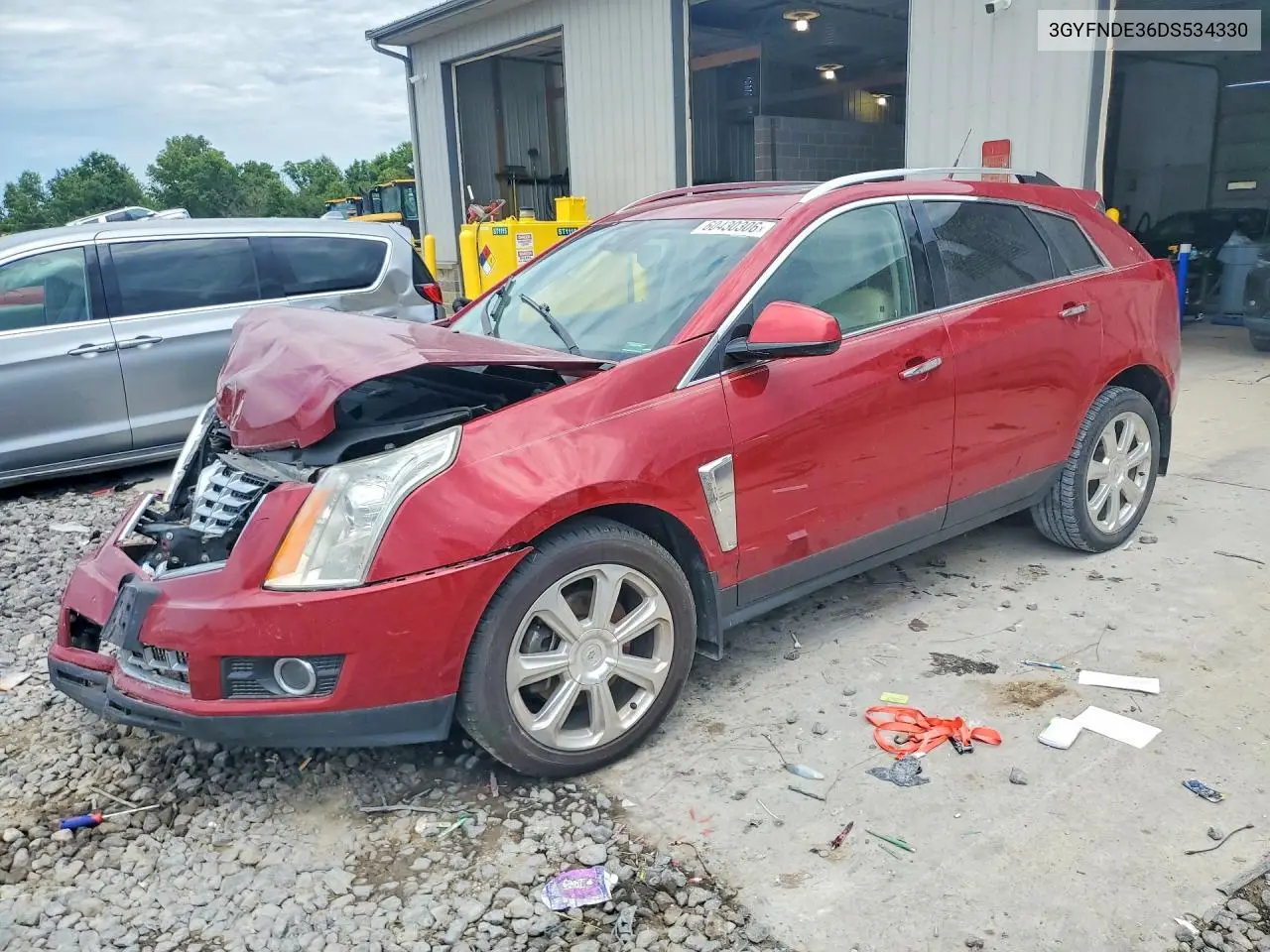 2013 Cadillac Srx Performance Collection VIN: 3GYFNDE36DS534330 Lot: 60430306
