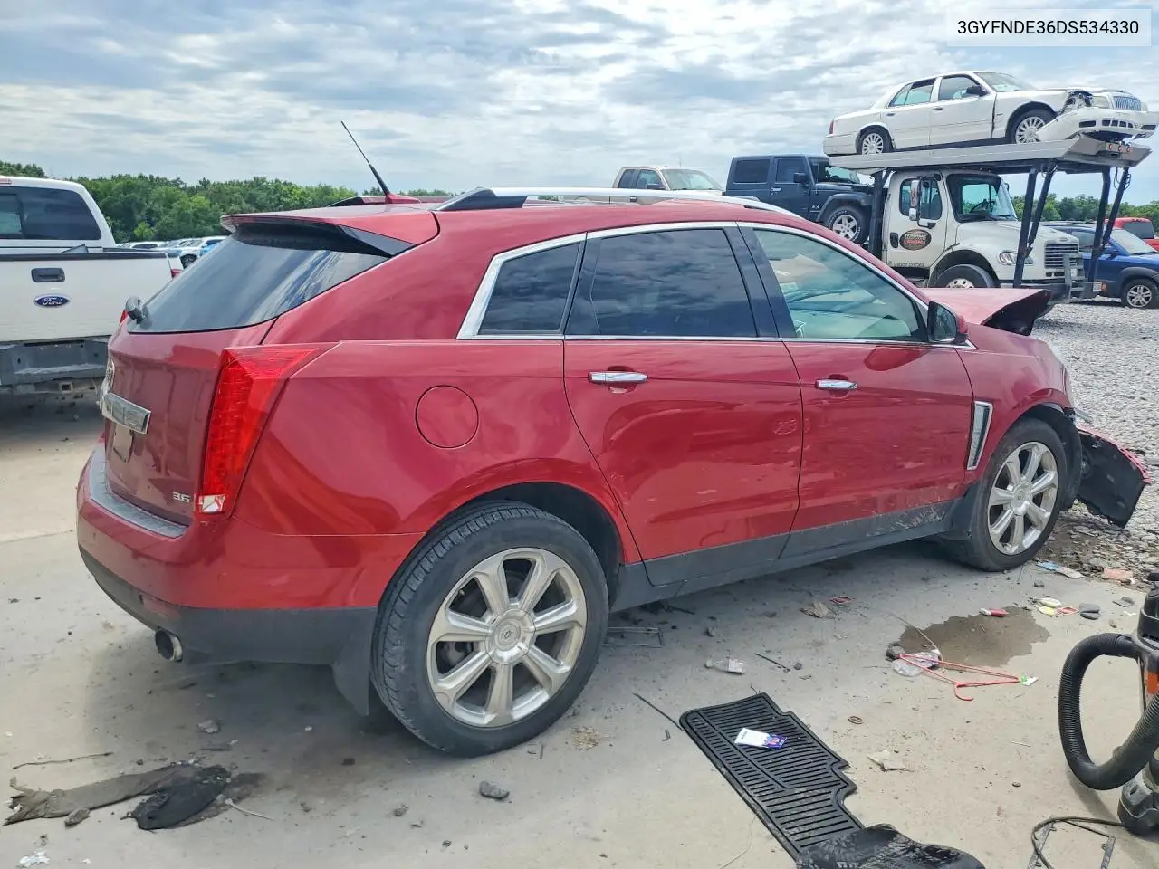 2013 Cadillac Srx Performance Collection VIN: 3GYFNDE36DS534330 Lot: 60430306
