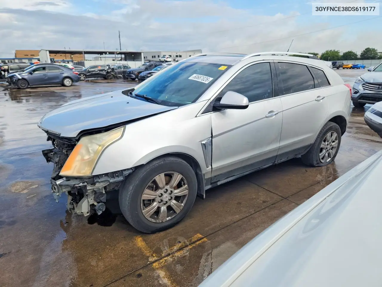 2013 Cadillac Srx Luxury Collection VIN: 3GYFNCE38DS619177 Lot: 60687626