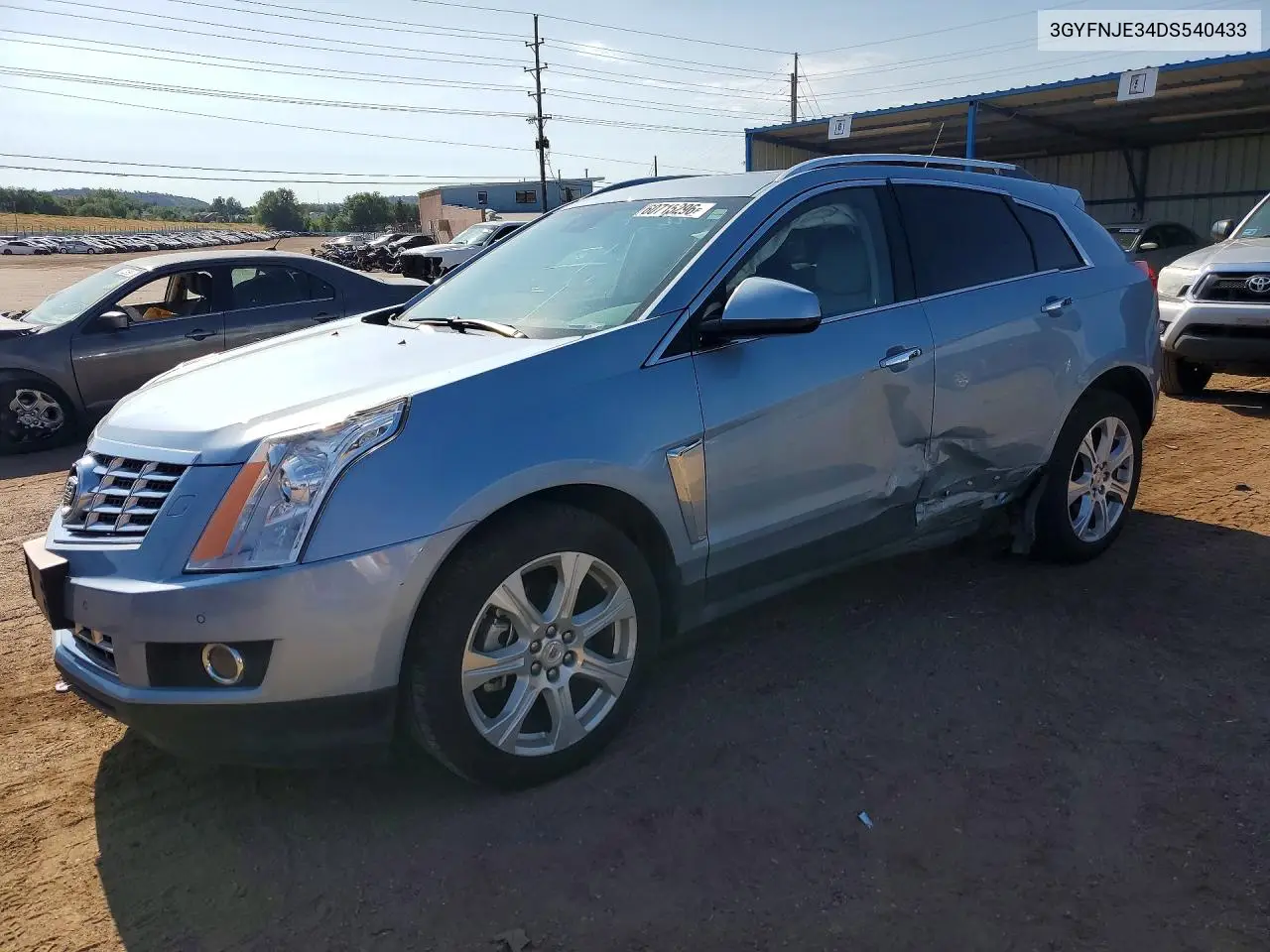 2013 Cadillac Srx Premium Collection VIN: 3GYFNJE34DS540433 Lot: 60715296