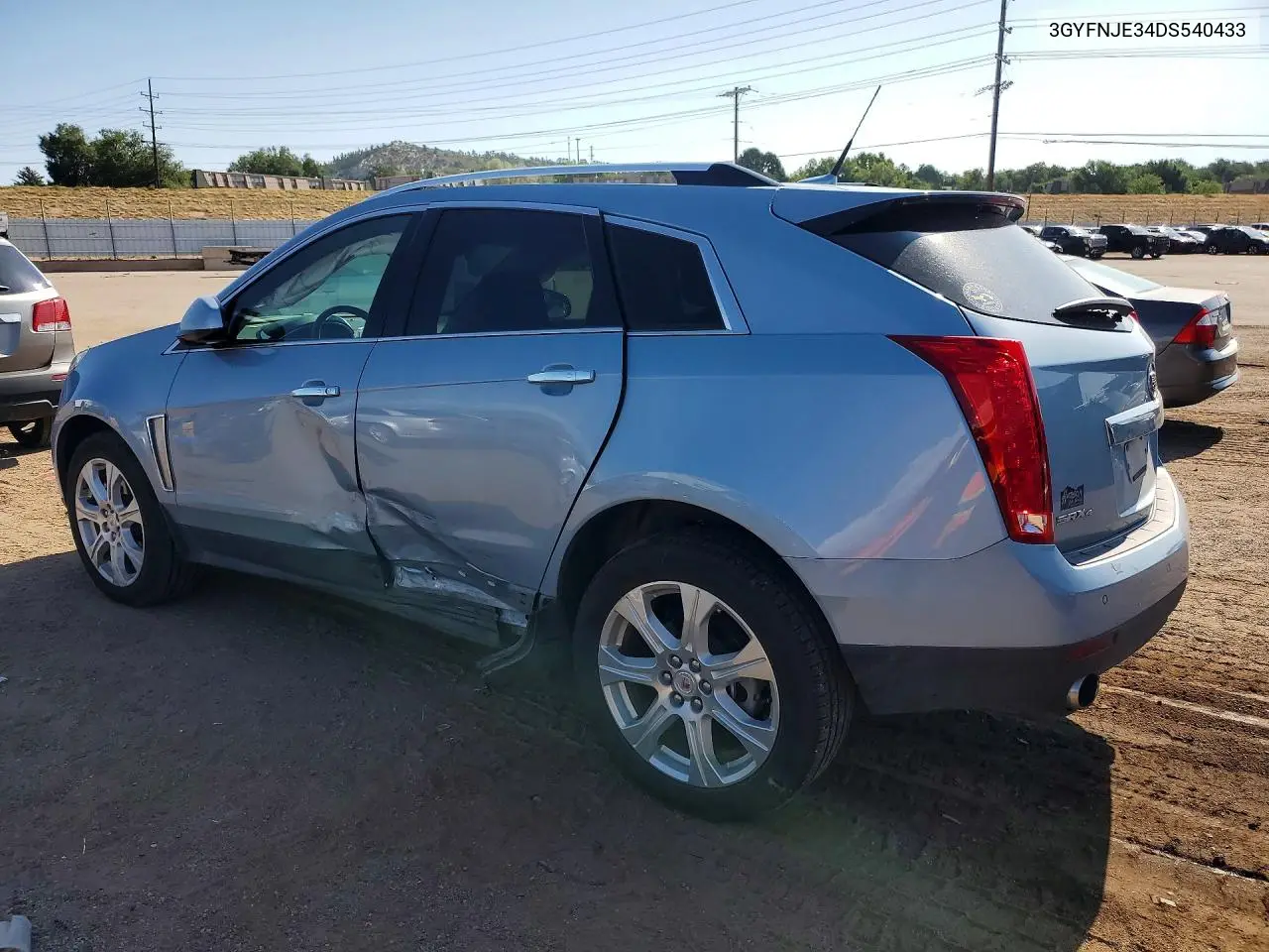 2013 Cadillac Srx Premium Collection VIN: 3GYFNJE34DS540433 Lot: 60715296