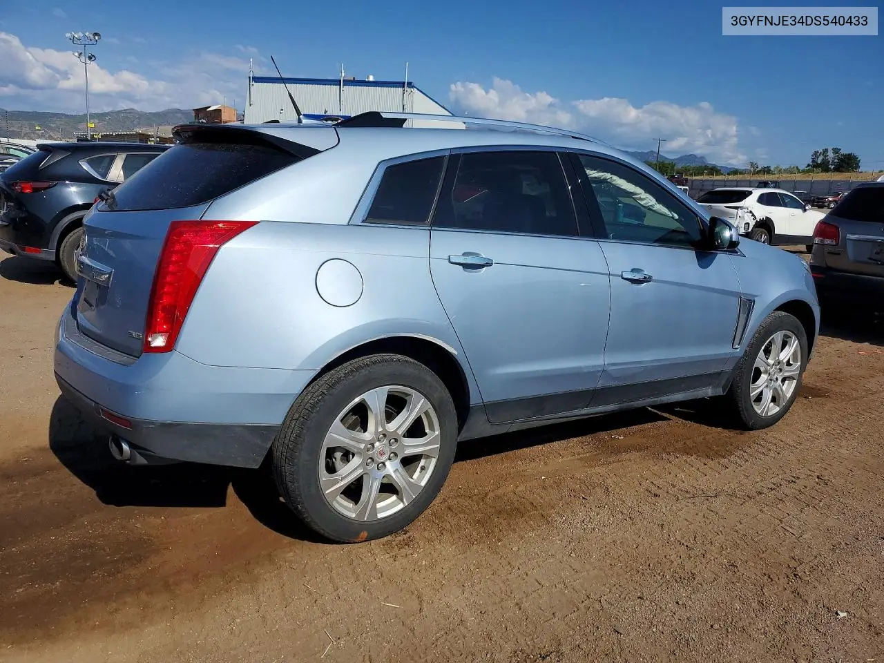 2013 Cadillac Srx Premium Collection VIN: 3GYFNJE34DS540433 Lot: 60715296