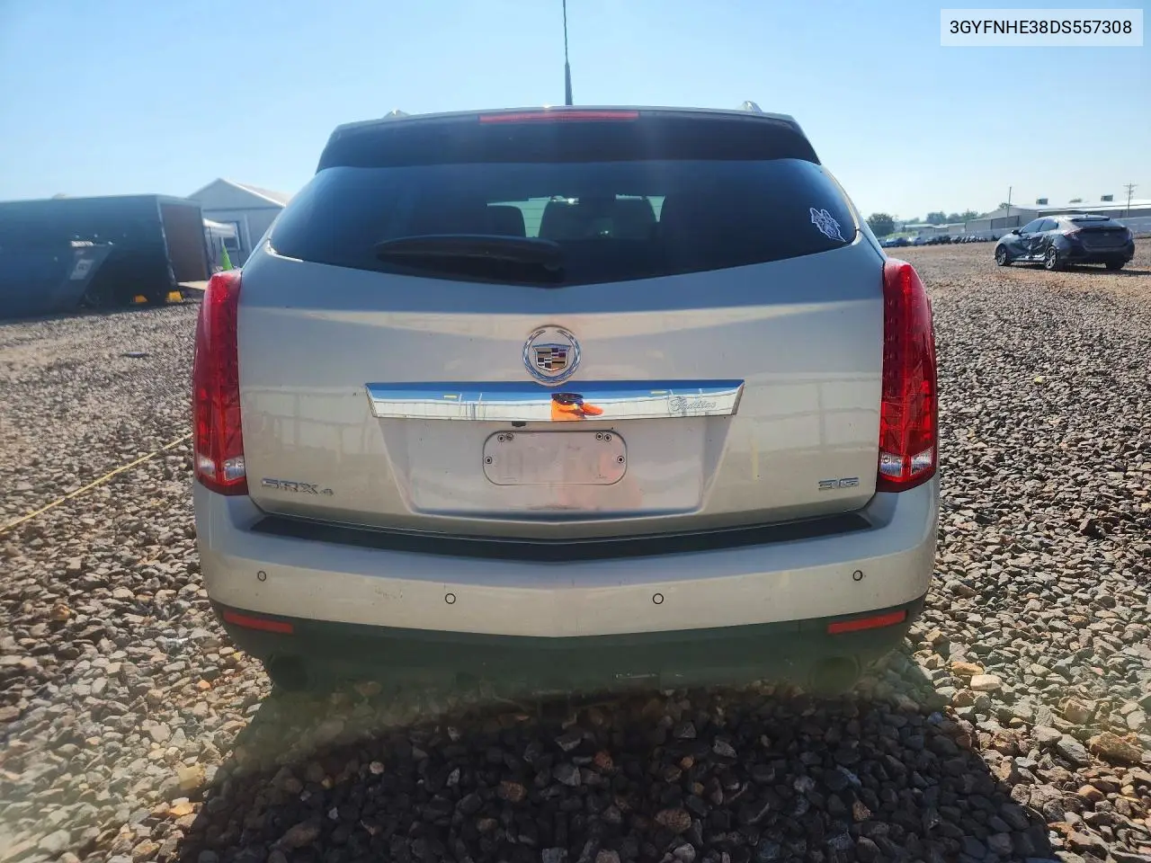 2013 Cadillac Srx Performance Collection VIN: 3GYFNHE38DS557308 Lot: 61014726