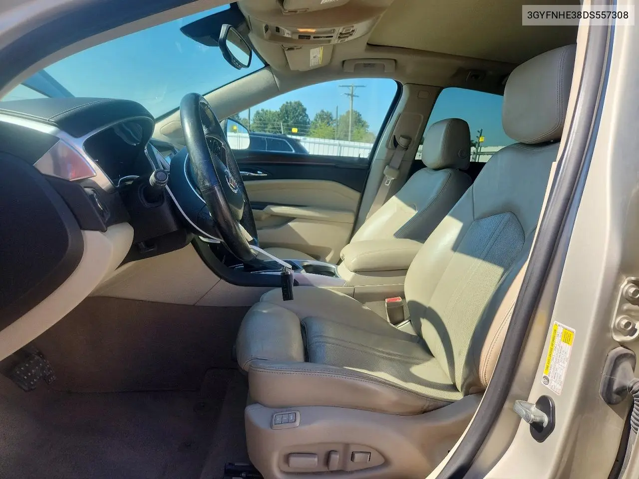 2013 Cadillac Srx Performance Collection VIN: 3GYFNHE38DS557308 Lot: 61014726