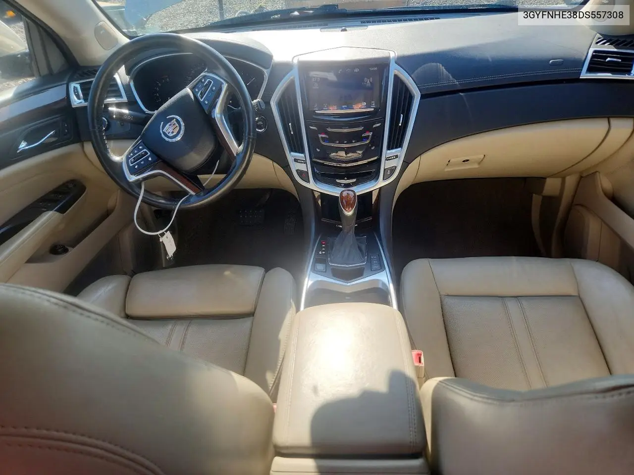 2013 Cadillac Srx Performance Collection VIN: 3GYFNHE38DS557308 Lot: 61014726
