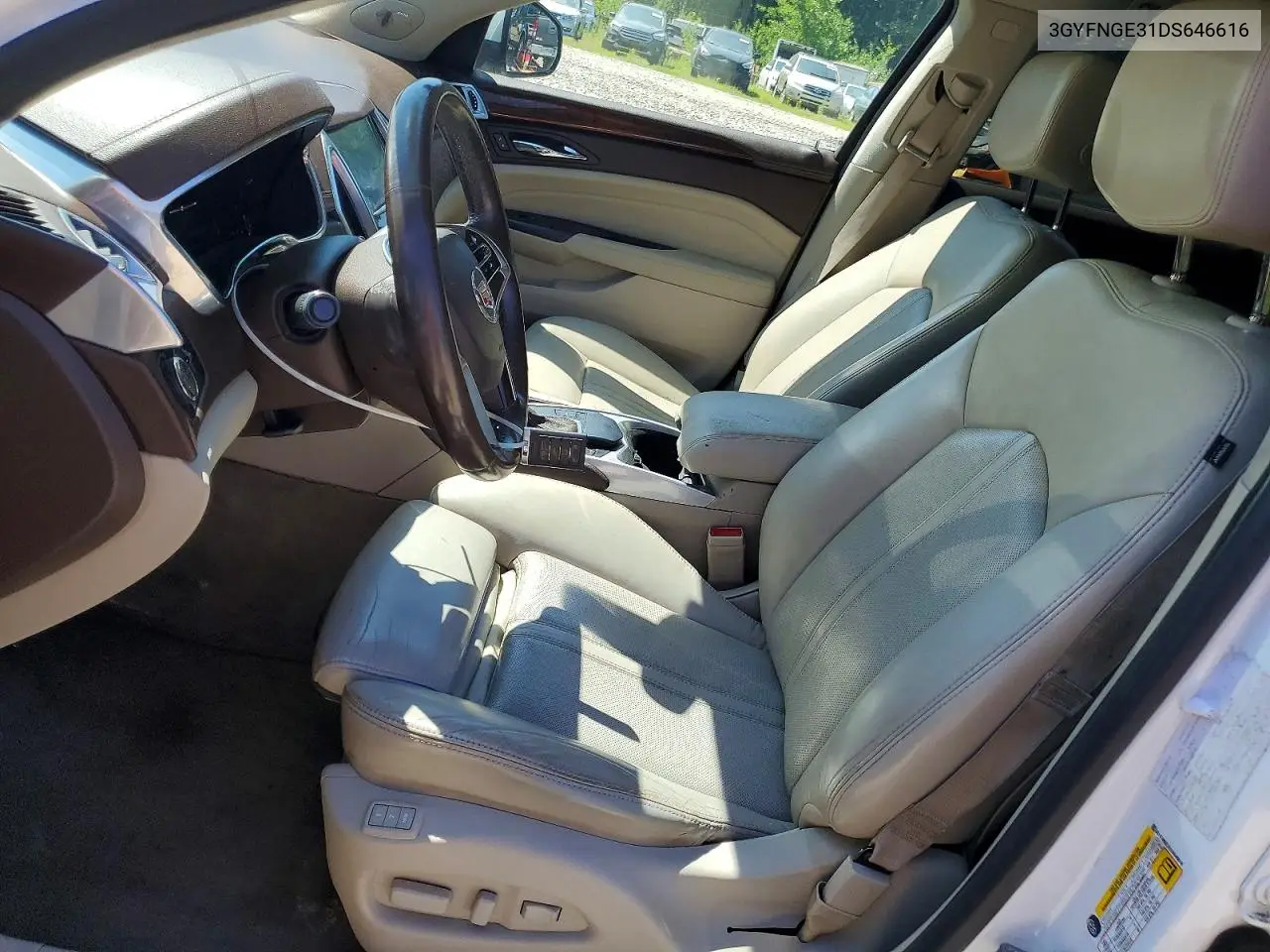 2013 Cadillac Srx Luxury Collection VIN: 3GYFNGE31DS646616 Lot: 61532096
