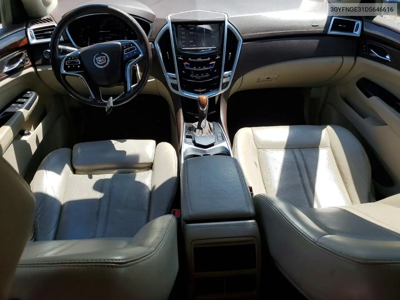 2013 Cadillac Srx Luxury Collection VIN: 3GYFNGE31DS646616 Lot: 61532096