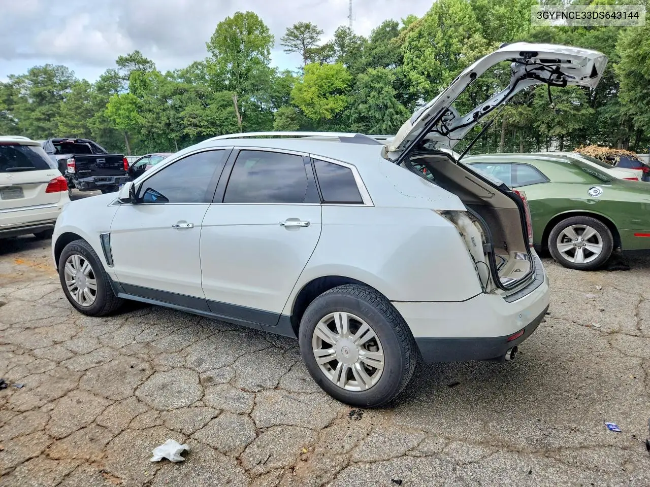 2013 Cadillac Srx Luxury Collection VIN: 3GYFNCE33DS643144 Lot: 61569886