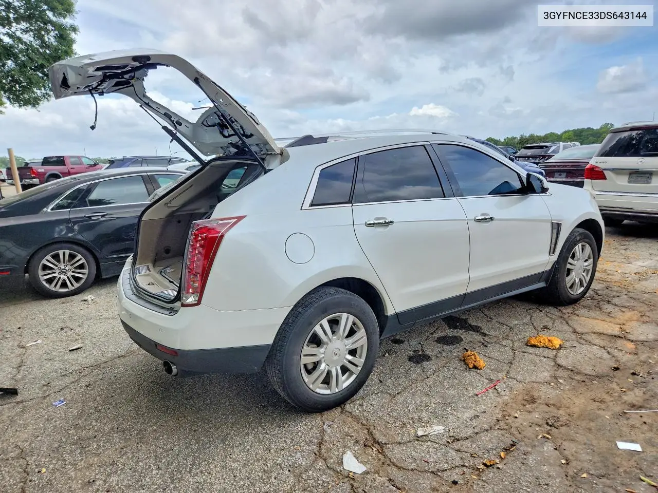 2013 Cadillac Srx Luxury Collection VIN: 3GYFNCE33DS643144 Lot: 61569886