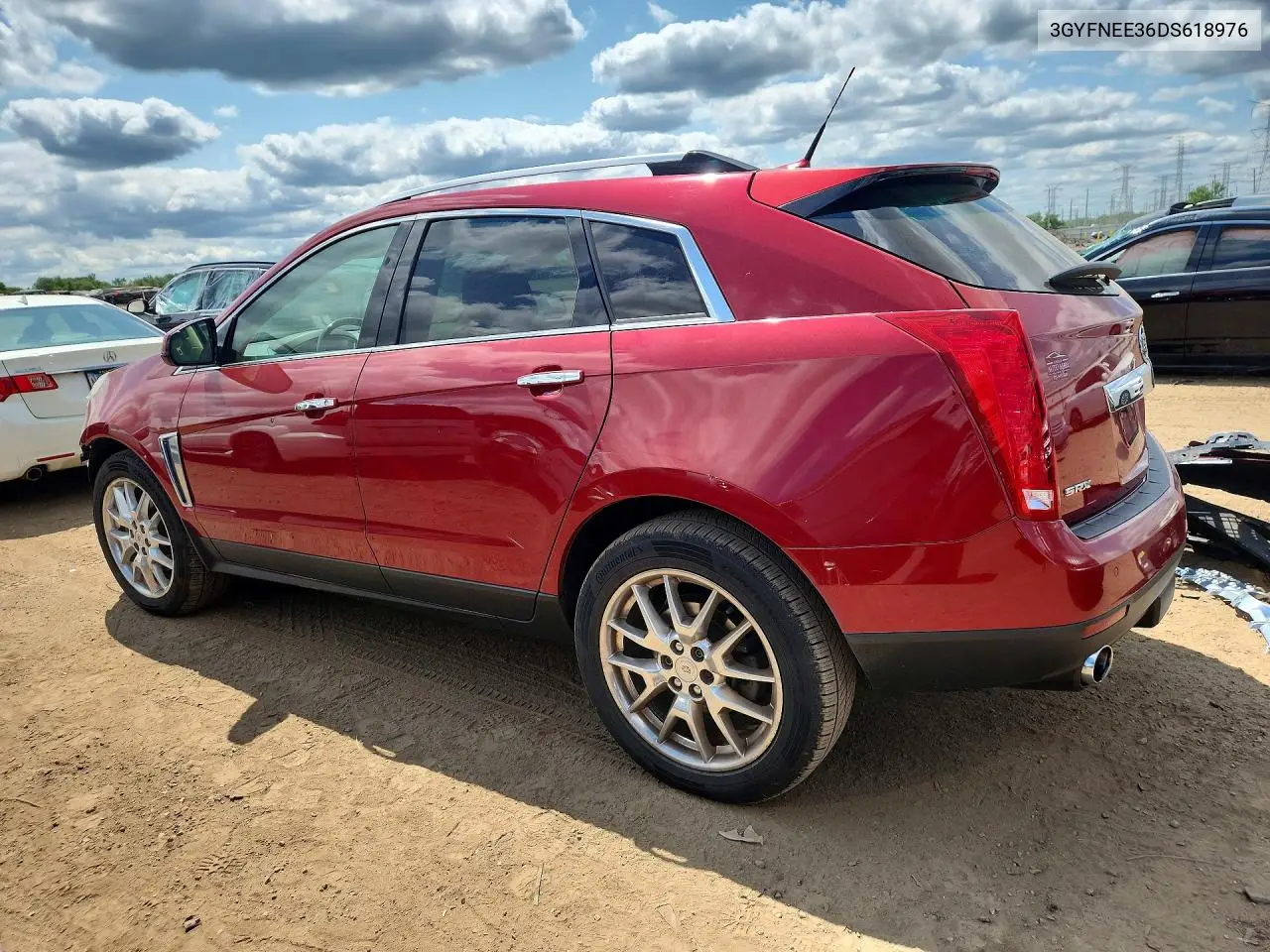 2013 Cadillac Srx VIN: 3GYFNEE36DS618976 Lot: 61789586