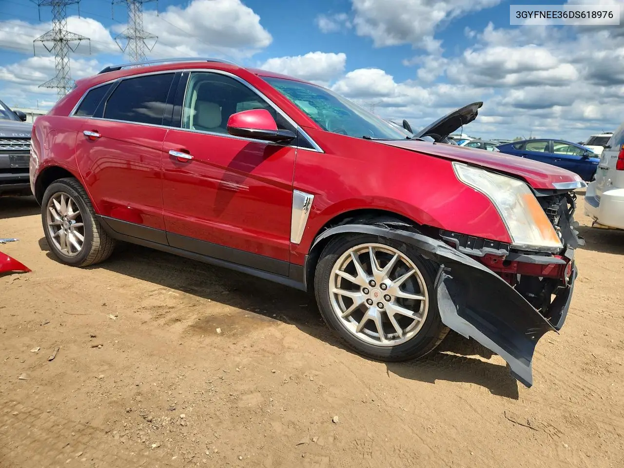 2013 Cadillac Srx VIN: 3GYFNEE36DS618976 Lot: 61789586