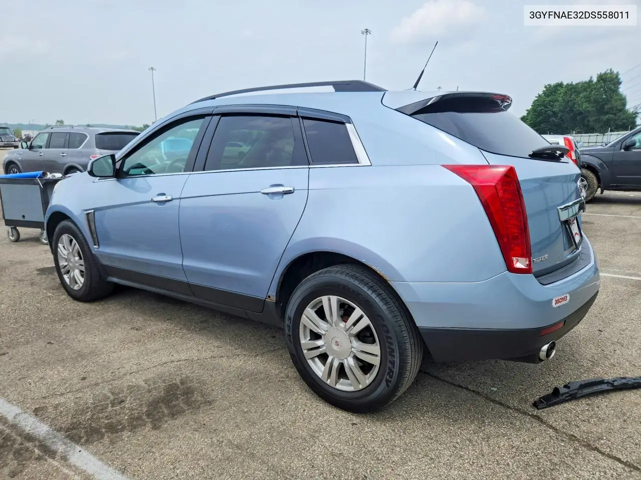 2013 Cadillac Srx VIN: 3GYFNAE32DS558011 Lot: 62179236