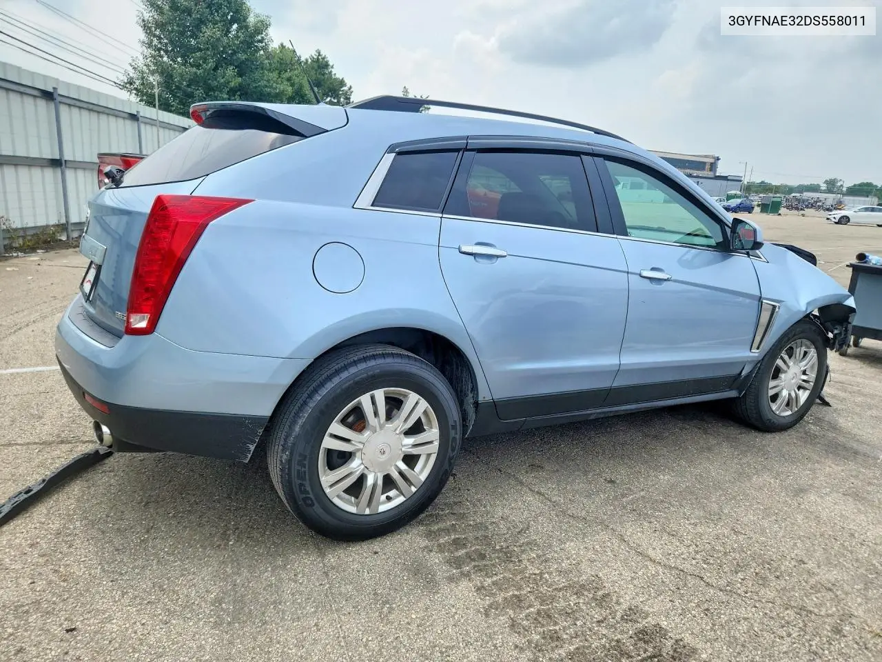 2013 Cadillac Srx VIN: 3GYFNAE32DS558011 Lot: 62179236