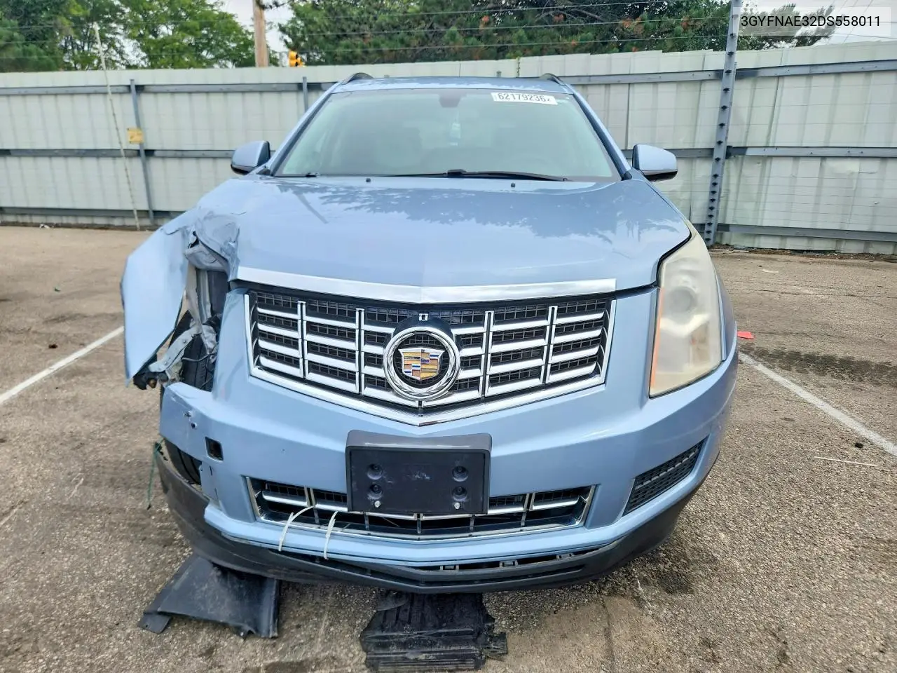 2013 Cadillac Srx VIN: 3GYFNAE32DS558011 Lot: 62179236