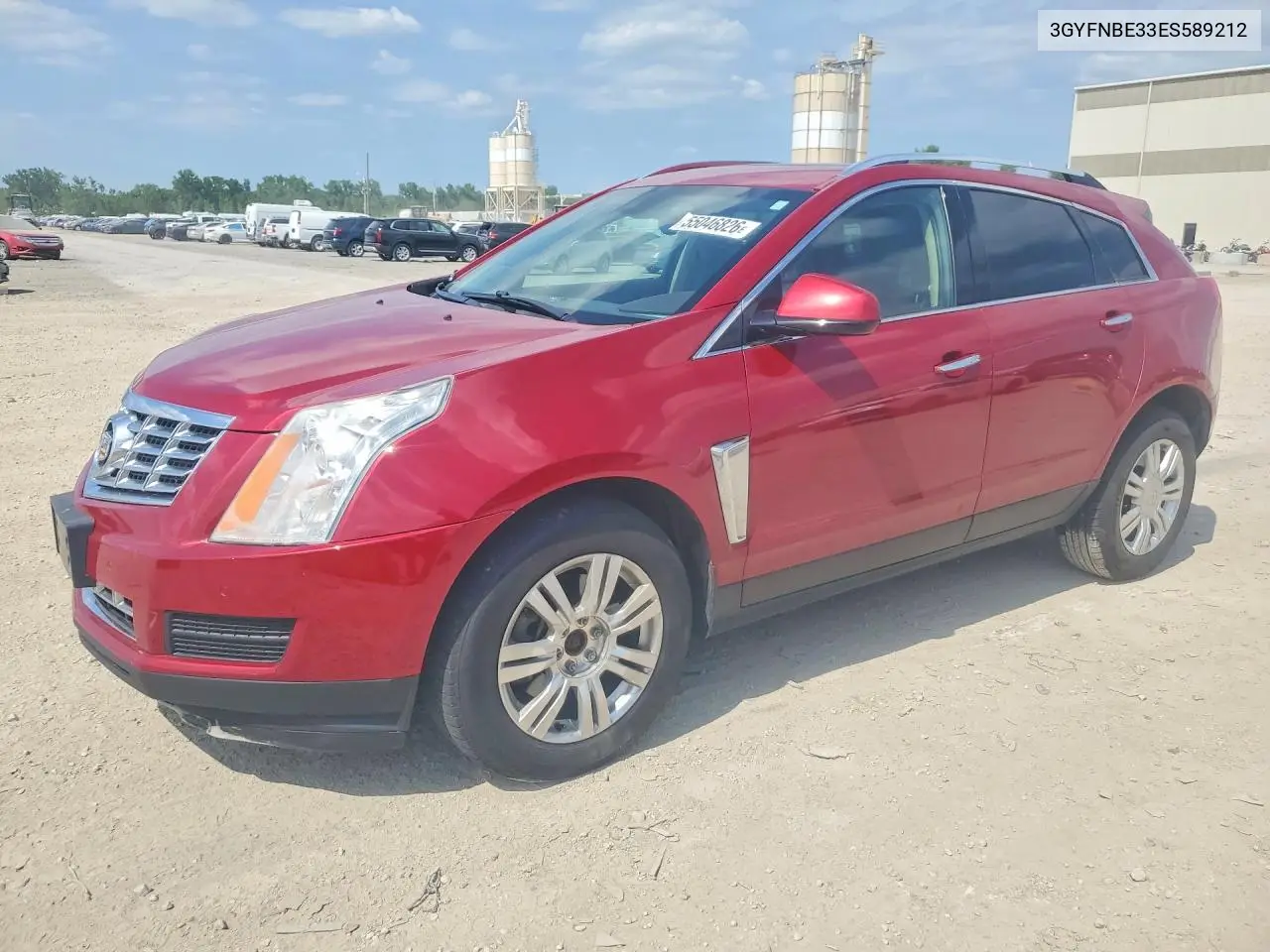 2014 Cadillac Srx Luxury Collection VIN: 3GYFNBE33ES589212 Lot: 55046826