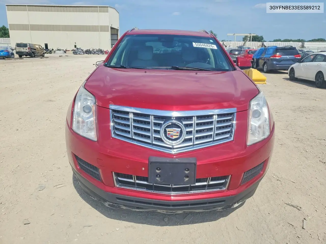 2014 Cadillac Srx Luxury Collection VIN: 3GYFNBE33ES589212 Lot: 55046826