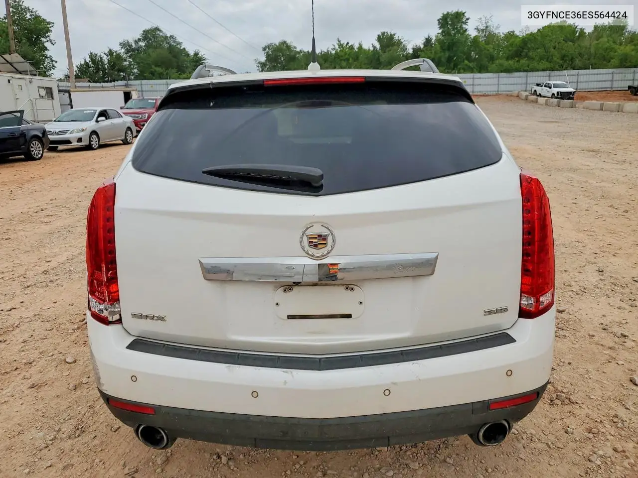 2014 Cadillac Srx VIN: 3GYFNCE36ES564424 Lot: 55468146