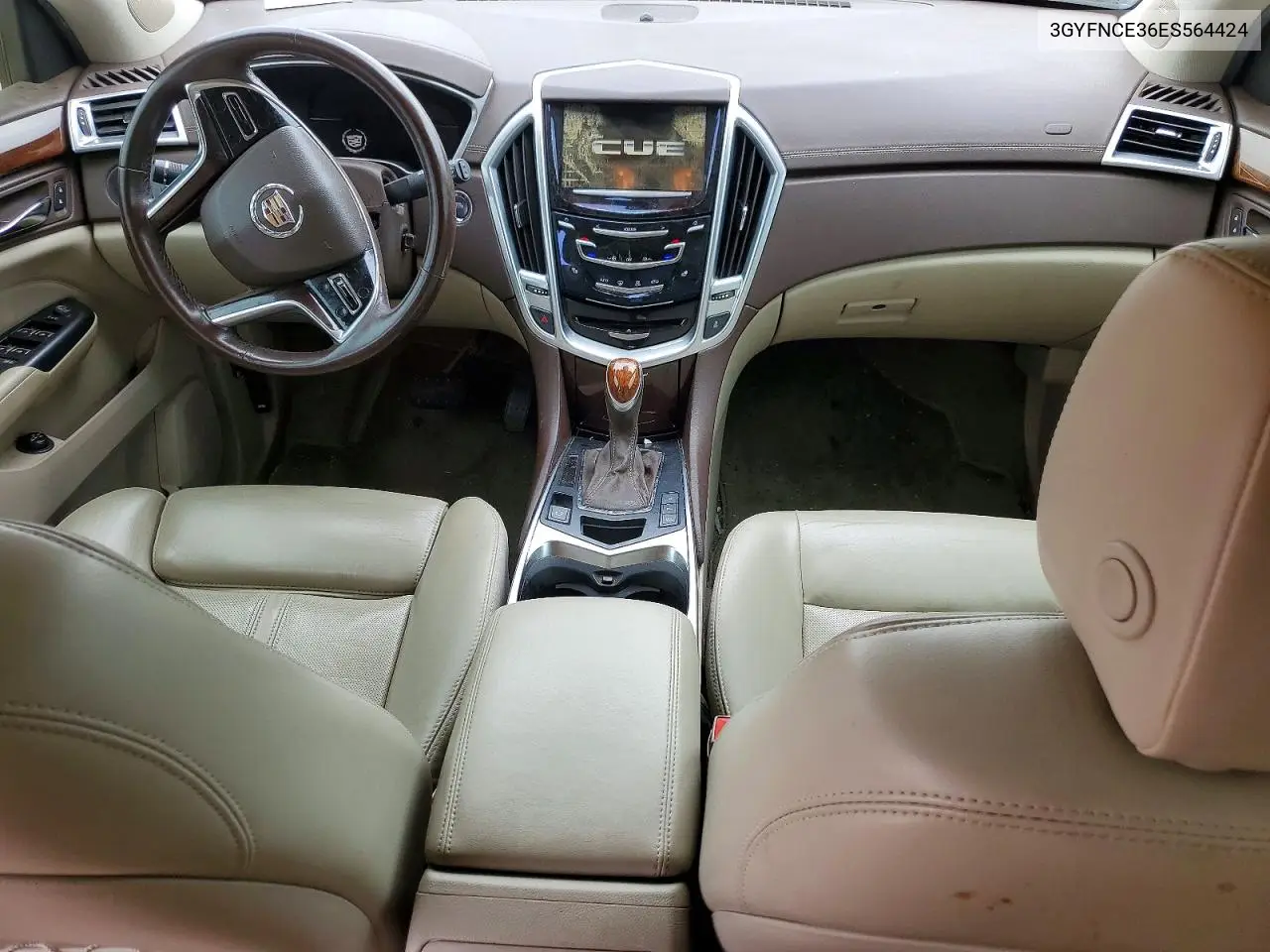 2014 Cadillac Srx VIN: 3GYFNCE36ES564424 Lot: 55468146
