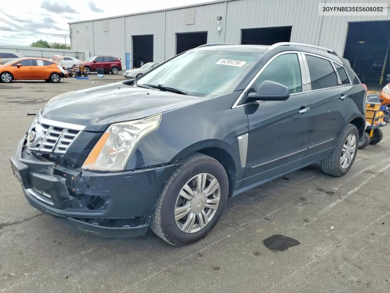2014 Cadillac Srx Luxury Collection VIN: 3GYFNBE35ES608052 Lot: 56295236