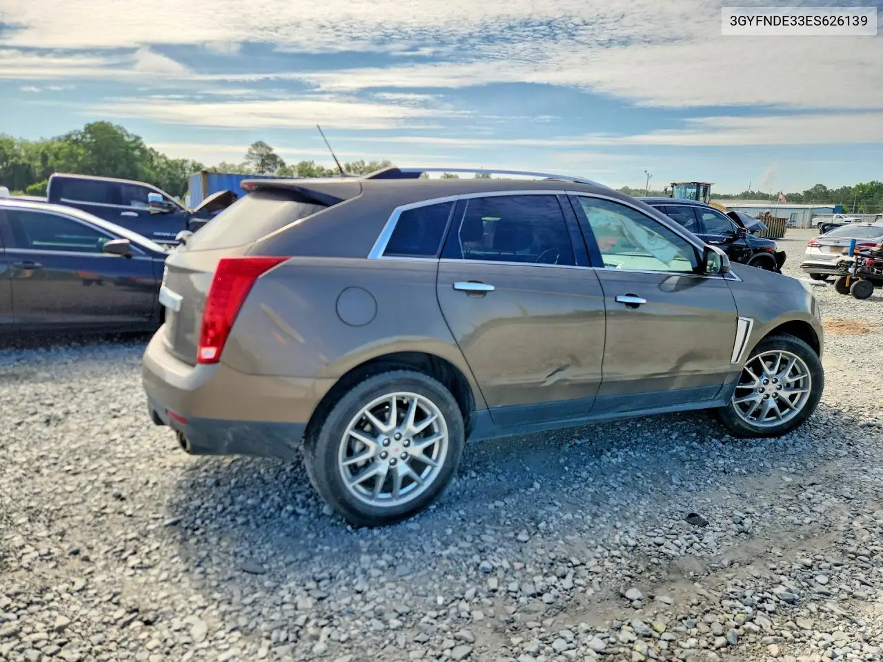 2014 Cadillac Srx Premium Collection VIN: 3GYFNDE33ES626139 Lot: 56472686