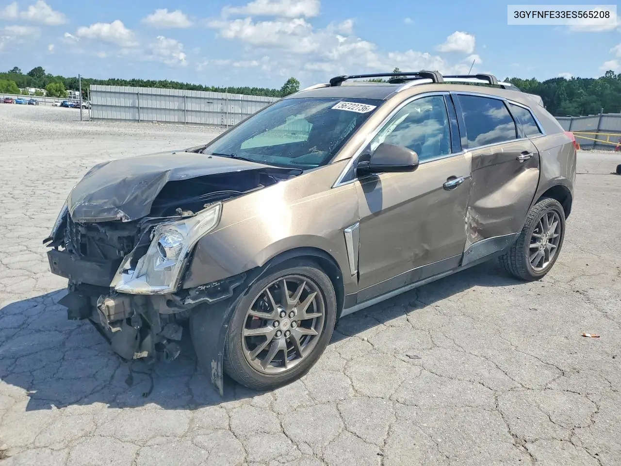 3GYFNFE33ES565208 2014 Cadillac Srx Performance Collection