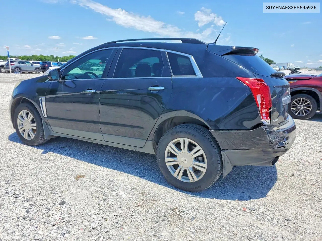 2014 Cadillac Srx VIN: 3GYFNAE33ES595926 Lot: 57084586